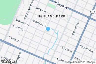 Map image of the property - 1705 Bennett Ave