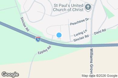 Map image of the property - 801 Barn Swallow Wy