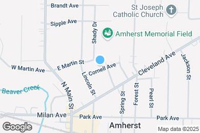 Map image of the property - 275 Cornell Ave