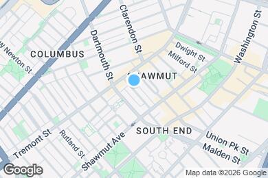 Map image of the property - 36 Upton St
