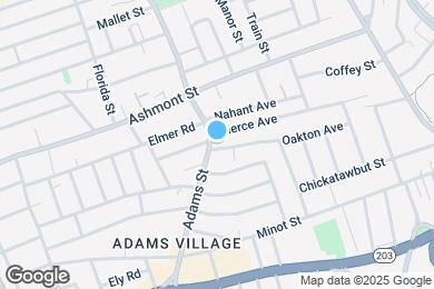 Map image of the property - 676 Adams St