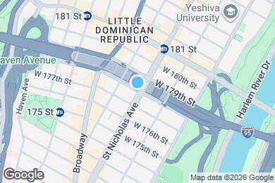 Map image of the property - W 178 St