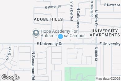 Map image of the property - 7741 E Caballero Cir