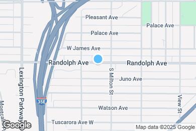 Map image of the property - 946 Randolph Ave