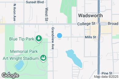 Map image of the property - 245 Mills St