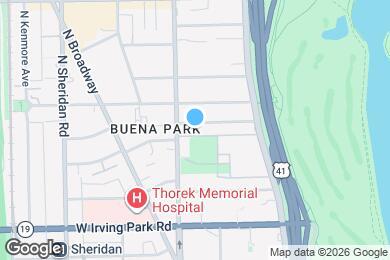 Map image of the property - 737 W Gordon Ter