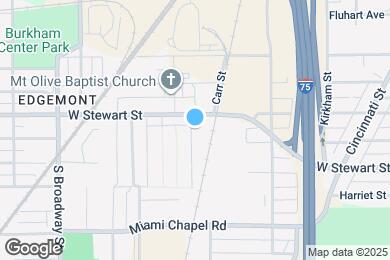 Map image of the property - 1118 Wildwood Ave
