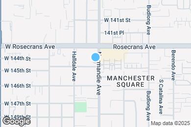 Map image of the property - 14421 S Normandie Ave