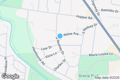 Map image of the property - 812 W Rodney Dr