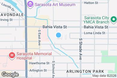 Map image of the property - 2220 Bahia Vista St