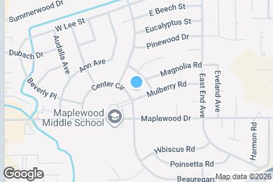 Map image of the property - 117 Center Cir