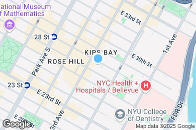 Map image of the property - 208 E 28th St