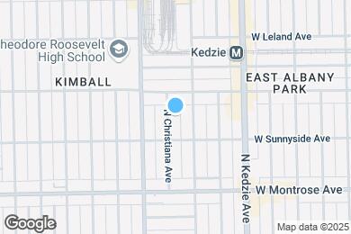 Map image of the property - 4527 N Christiana Ave
