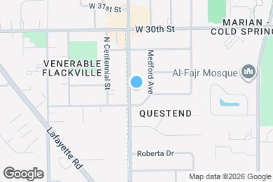 Map image of the property - 2825 Kessler Blvd Dr