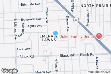 Map image of the property - 1120 Schriber Ave