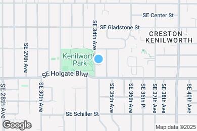 Map image of the property - 4404 SE 34th Ave