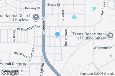 Map image of the property - 304 Ross