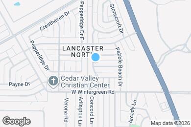 Map image of the property - 841 Apple Valley Dr