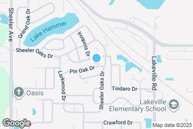 Map image of the property - 1275 Pin Oak Dr