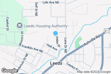 Map image of the property - 1724 Linden St