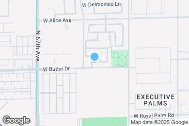 Map image of the property - 8505 N 64th Ln
