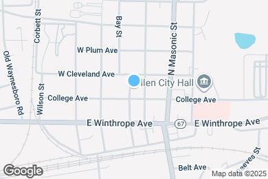 Map image of the property - 320 Daniel St