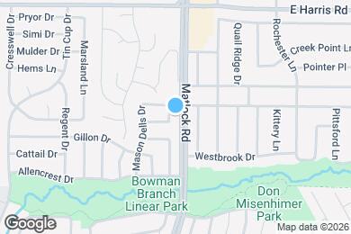 Map image of the property - 7605 Stanhope Ln