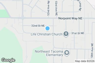 Map image of the property - 4981 31st St NE