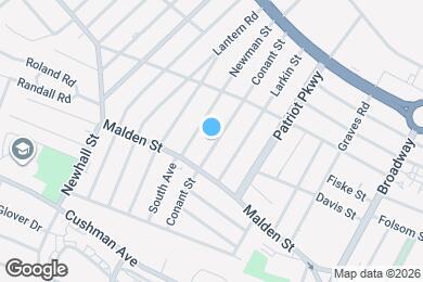 Map image of the property - 126 Conant St