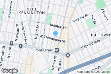Map image of the property - 1308 N Hope St