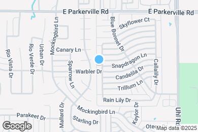 Map image of the property - 1117 Beeblossom Dr