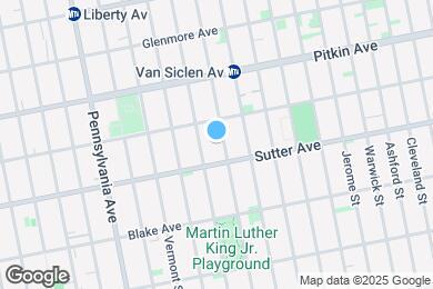 Map image of the property - 414 Miller Ave