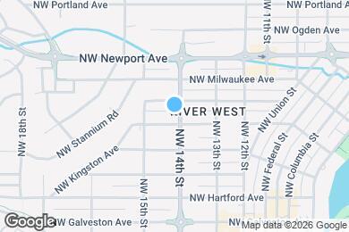 Map image of the property - 1404 NW Kingston Ave