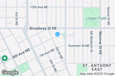 Map image of the property - 512 8th Ave NE