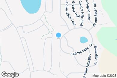 Map image of the property - 15528 Hidden Lake Cir