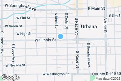 Map image of the property - 307 W Illinois St