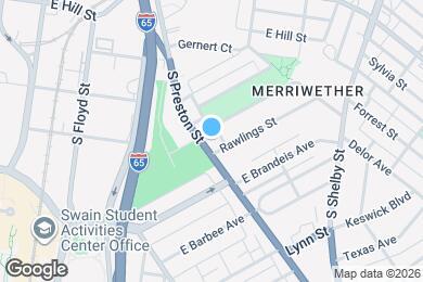 Map image of the property - 1819 S Preston St