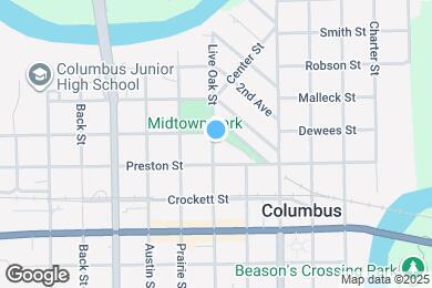 Map image of the property - 815 Live Oak St