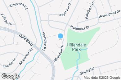 Map image of the property - 13416 Hillendale Dr