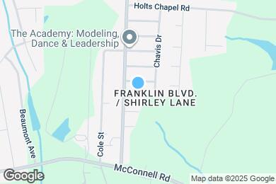 Map image of the property - 3905 Kehoe Dr