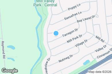 Map image of the property - 1072 Tarragon Dr