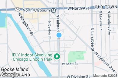 Map image of the property - 1460 N Halsted St