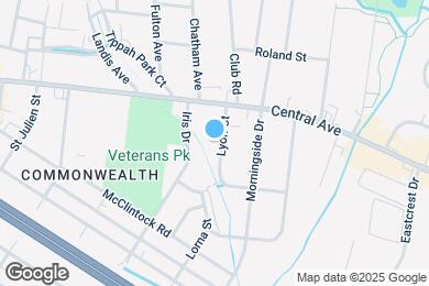 Map image of the property - 1429 Lyon Ct