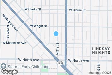 Map image of the property - 2427 N 21st St