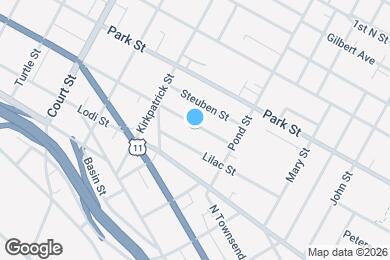 Map image of the property - 727 N Alvord St