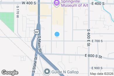 Map image of the property - 149 E 700 S