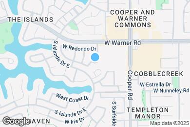 Map image of the property - 849 S Cancun Dr