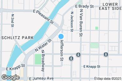 Map image of the property - 1503 N Jefferson St
