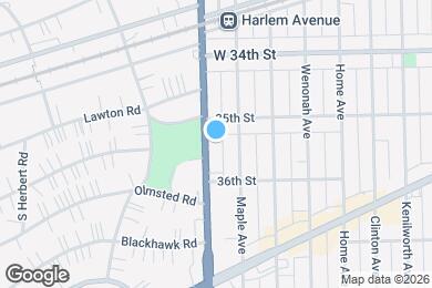 Map image of the property - 3515 S Harlem Ave
