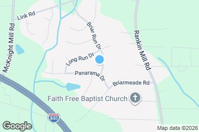 Map image of the property - 1905 Briar Run Dr